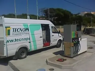 Viatura equipada da Tecnopetrol para testes de estanquidade